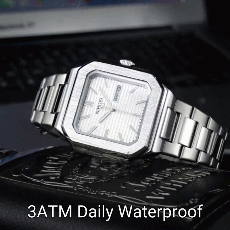 NIBOSI® Square Quartz Watch